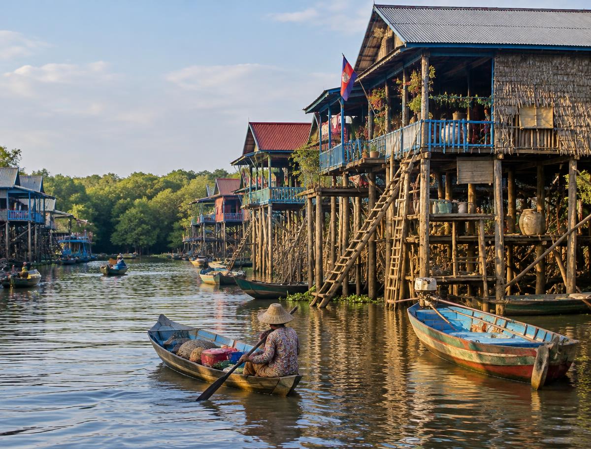 Tonlé Sap a kambodžská krajina